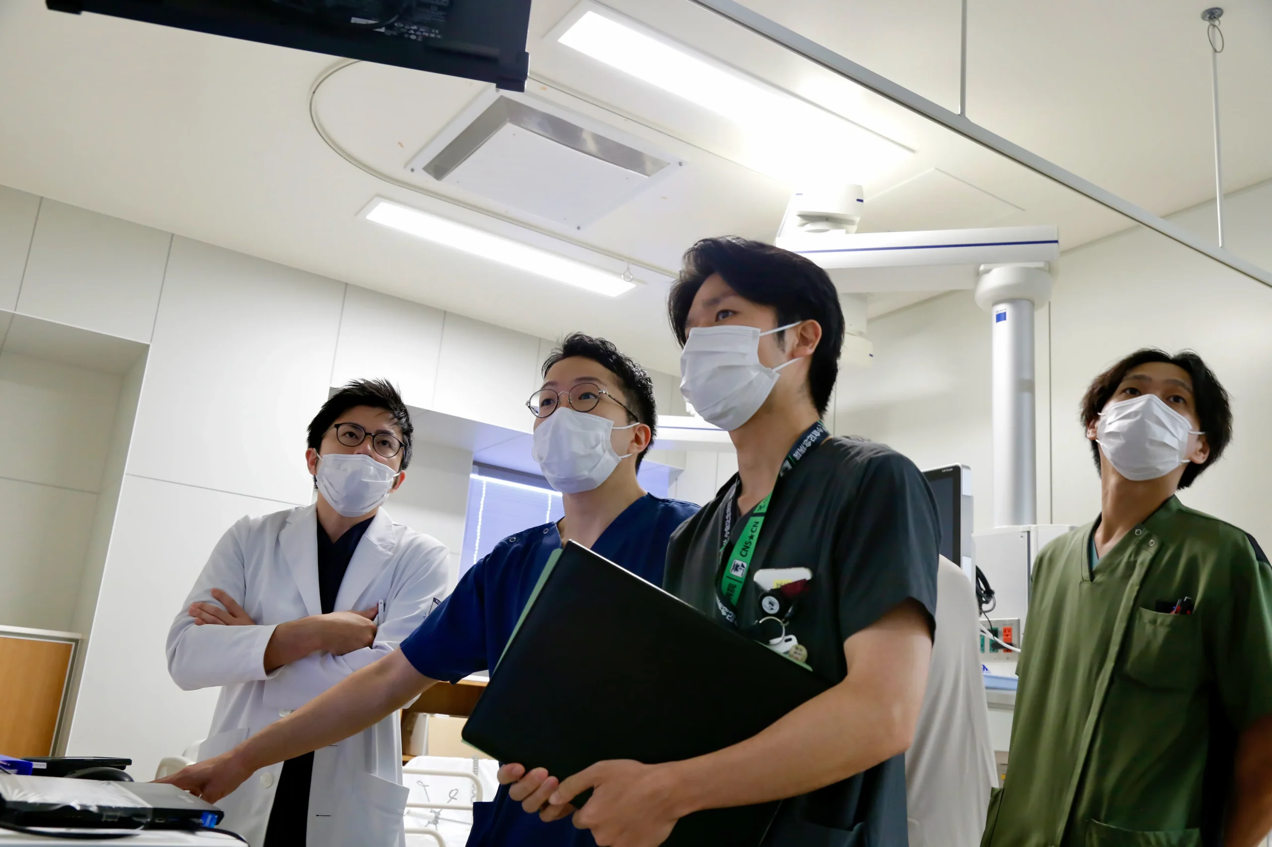 ICU、RRTにおける活動の様子